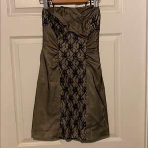 3 FOR $25 🛍 Grey & Black Lace Formal Dress